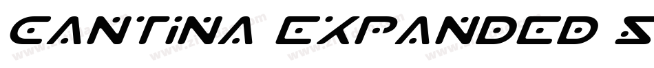 Cantina Expanded SSi Semi Expanded字体转换